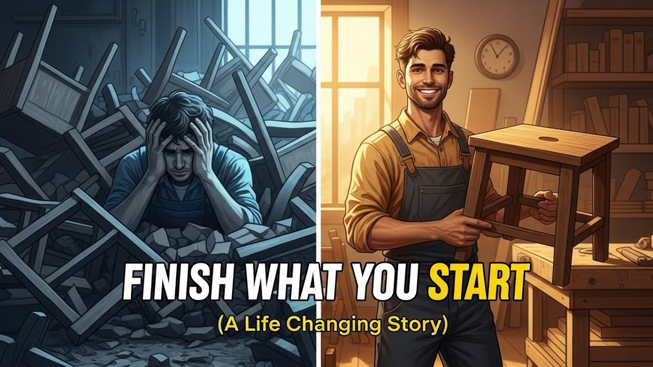 Why You Never Finish Anything | Essential Personal Growth Advice