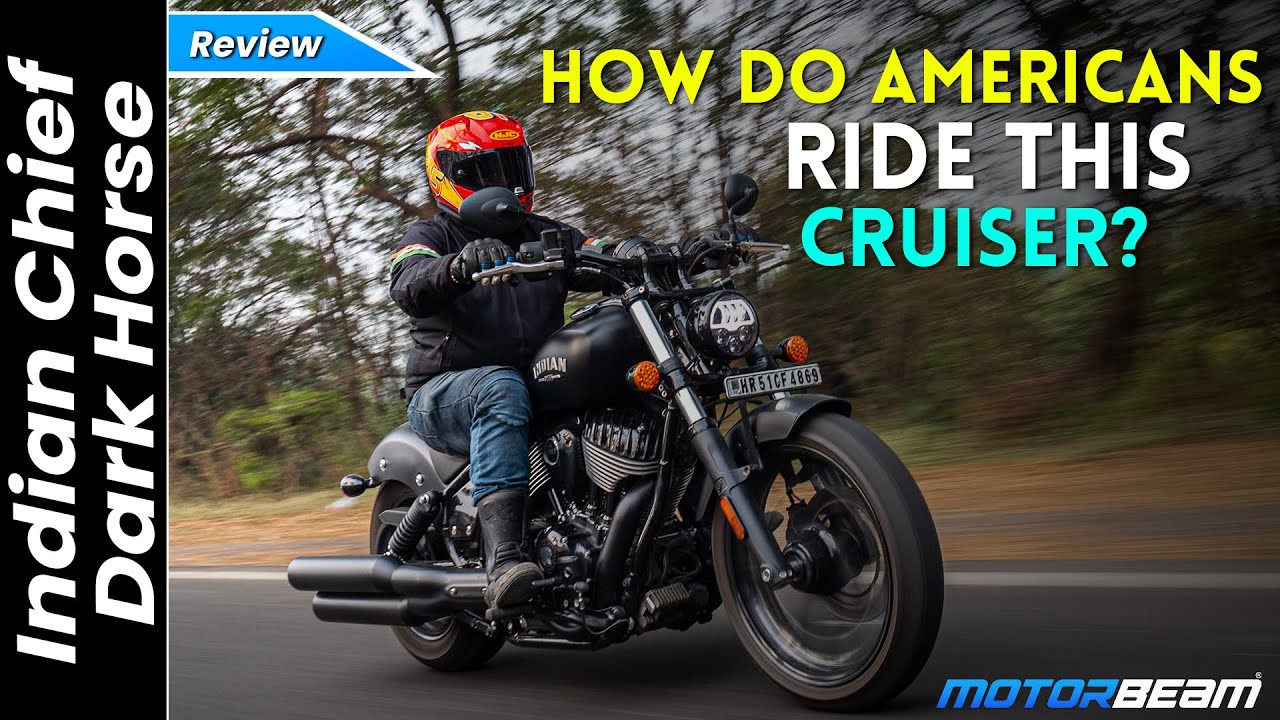 How Do Americans Ride This Cruiser? - 2022 Indian Chief Dark Horse Review | MotorBeam