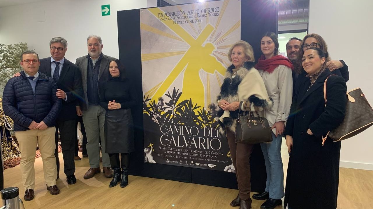 ✝️ INAUGURACIÓN DE LA EXPOSICIÓN DE ARTE COFRADE DE PUENTE GENIL, HOMENAJE A FRUCTUOSO SÁNCHEZ