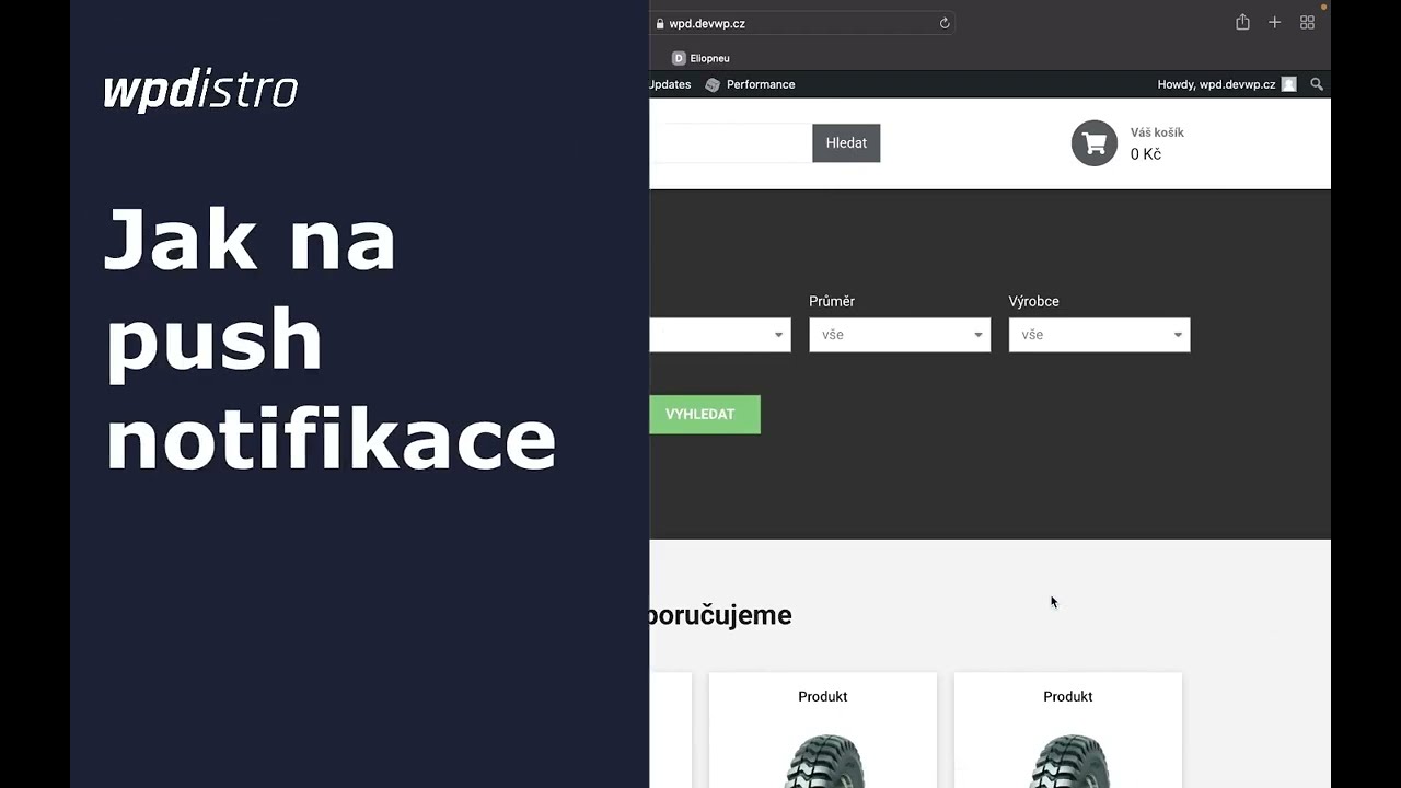 Jak na push notifikace | WordPress | web | nastavení