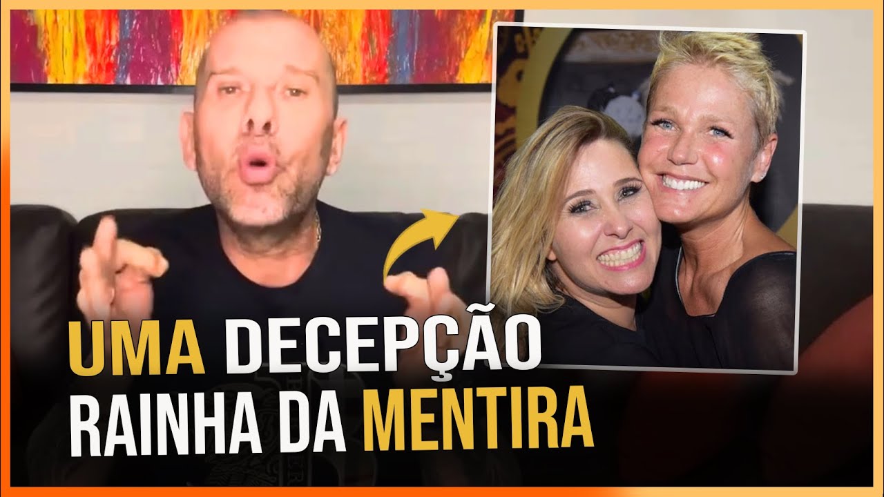 Rafael Ilha DETONA Xuxa e Sai em Defesa de Andr&eacute;a Sorvet&atilde;o