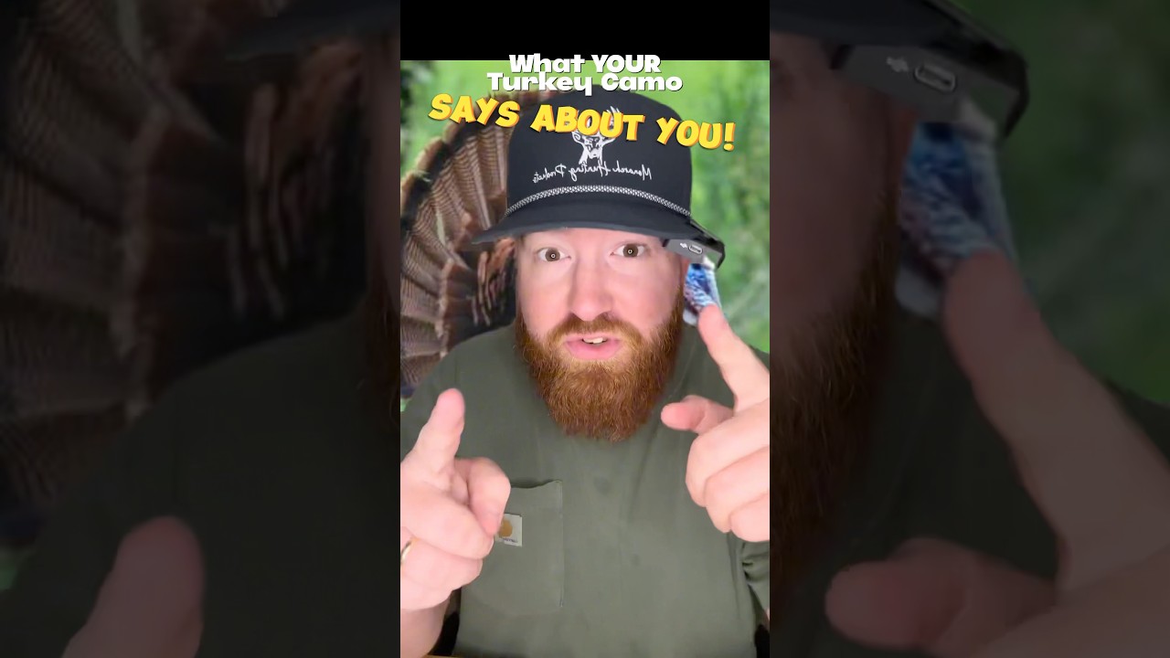 What YOUR Turkey camo says about YOU! #hunting #turkeyhunting #turkeyseason