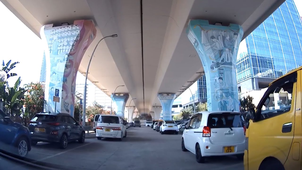 〖香港自駕〗觀塘海濱花園（咪錶泊車位）西九龍出發經佐敦 ➡️ 觀塘海濱長廊｜車Cam｜Kwun Tong Promenade
