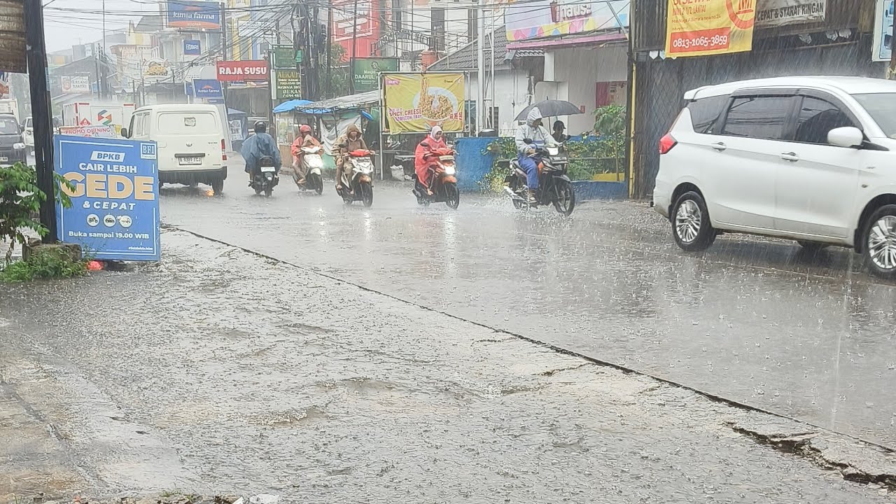 🔴 Banjir bekasi ges ⛈️