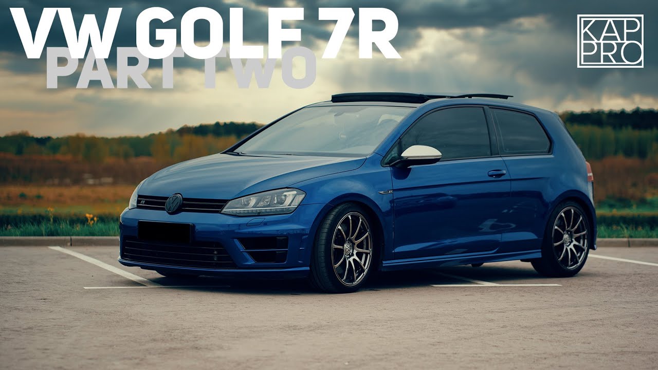 VW Golf 7R part two 420hp Moscow mk7 R