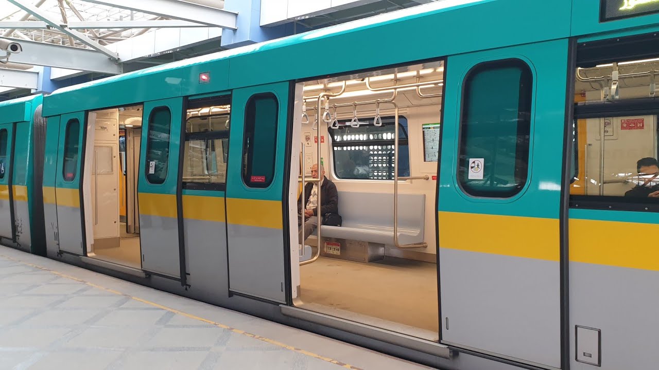 رحلة داخل مترو الخط الثالث من نادي الشمس || عدلي منصور || Metro Cairo