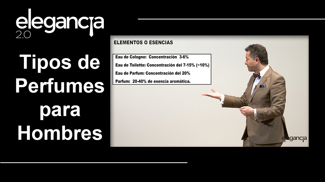 Tipos de Perfumes para Hombres - Bere Casillas (Elegancia 2.0)