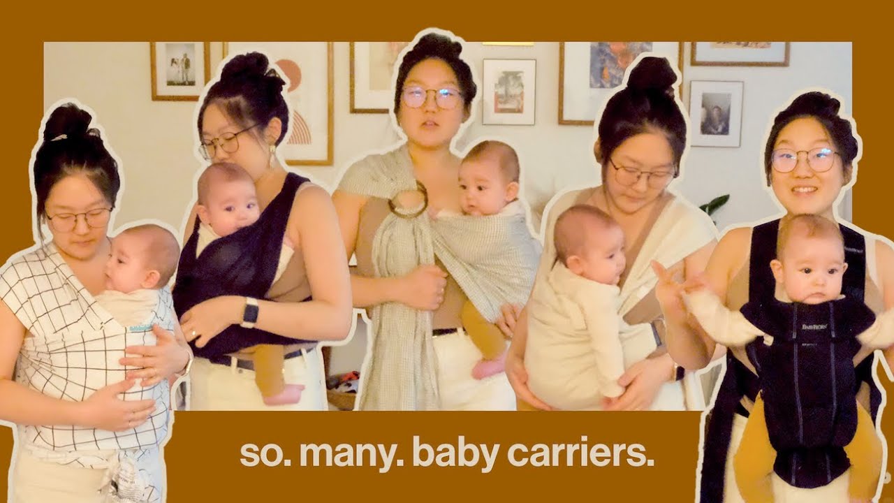 quick baby carrier review | wildbird, moby, lalabu, babybjorn, konny