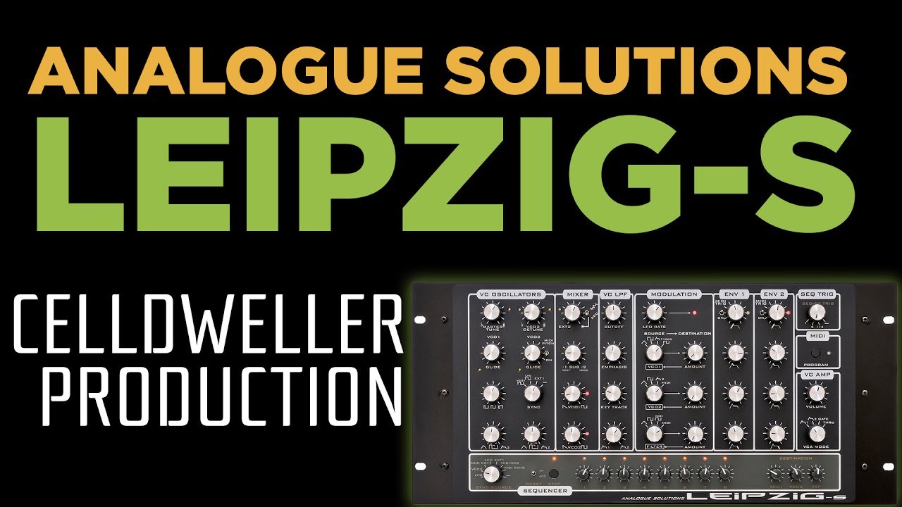 Celldweller Production - Analogue Solutions Leipzig-S