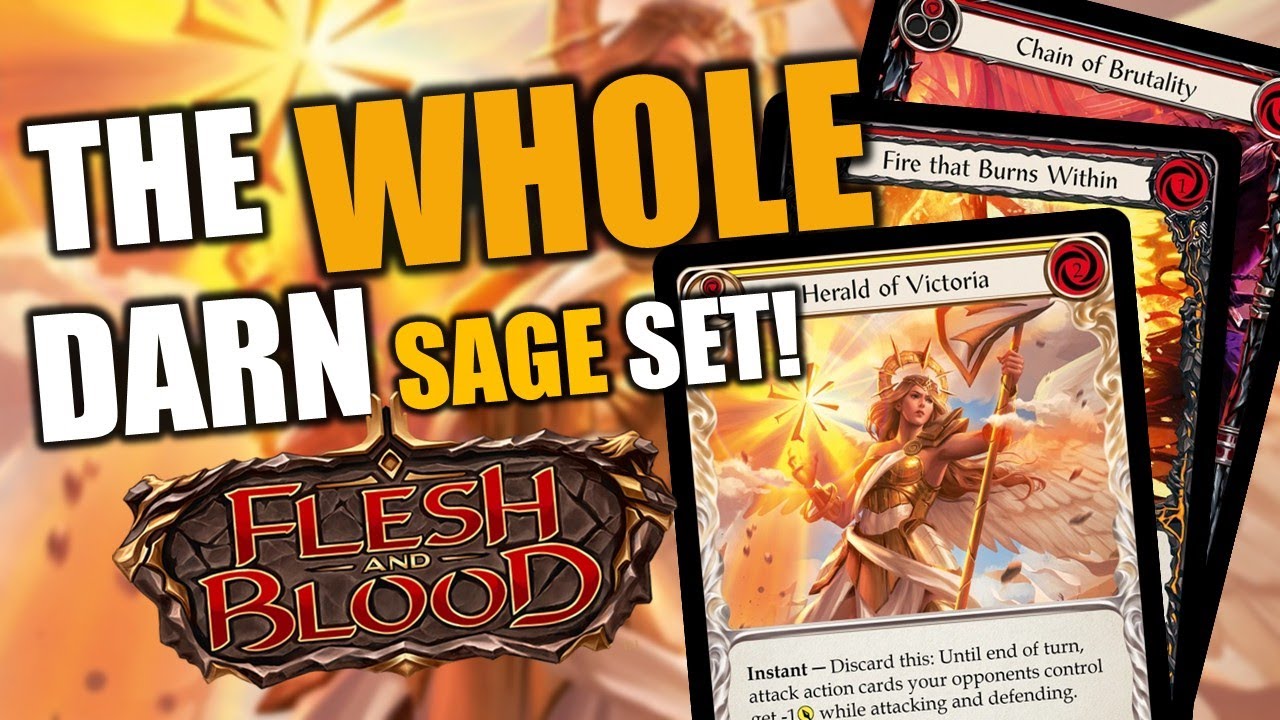 PEN will define SAGE - so let's see the set!!! | Flesh and Blood TCG | Go Again! Ep797