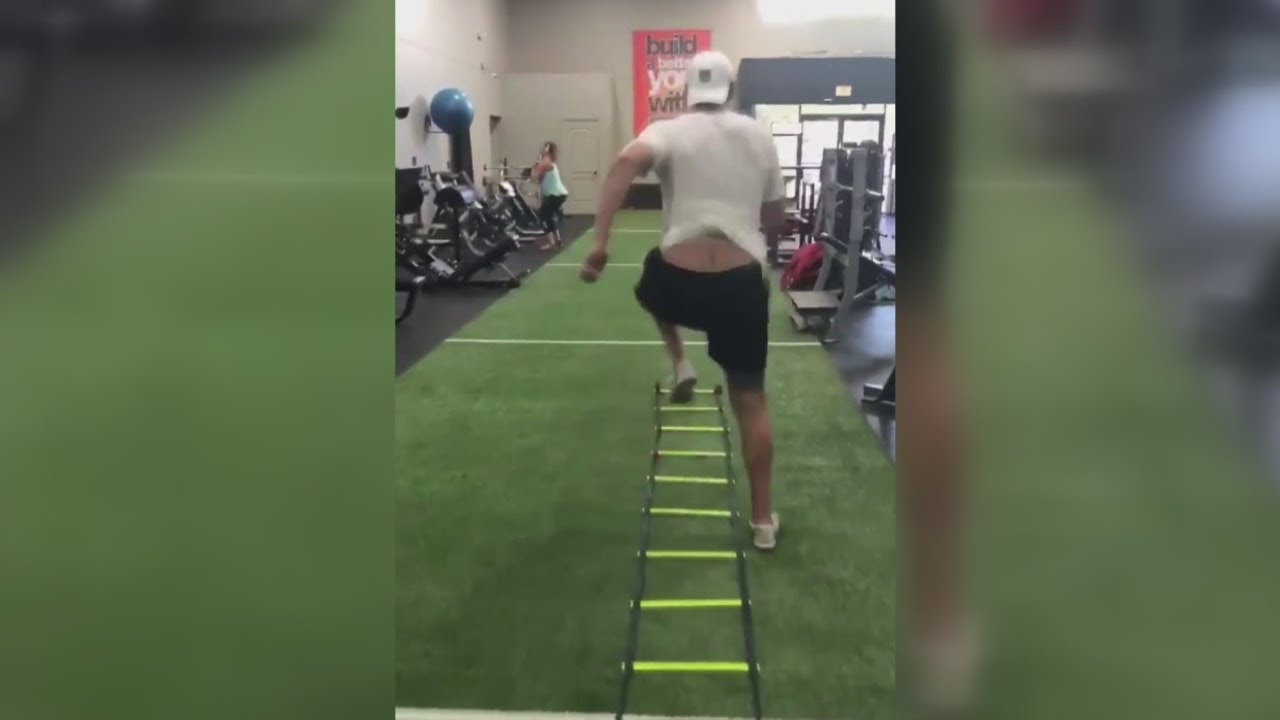 Tyler Eifert posts workout video as he recovers from ankle injury