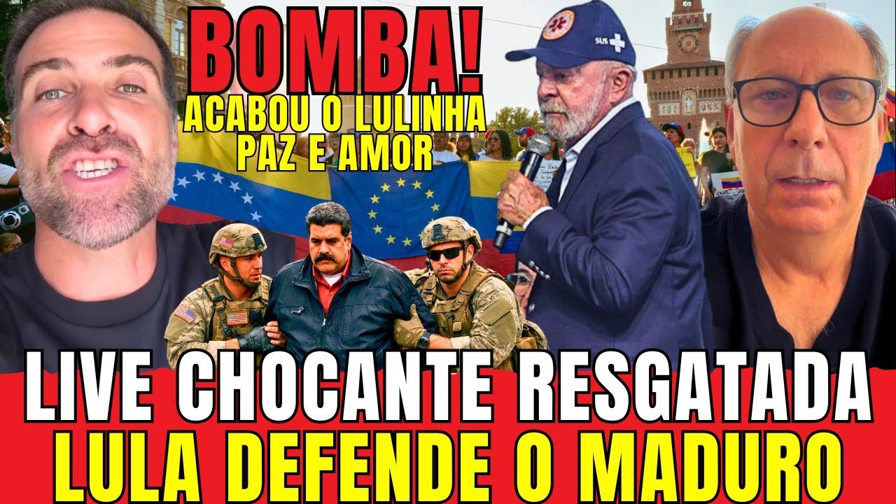 URGENTE!🚨PILHADO EXPLODIU PRA CIMA DA FALA DO LULA SOBRE O MADURO E LAMARTINE POSELLA EXPLICA TUDO