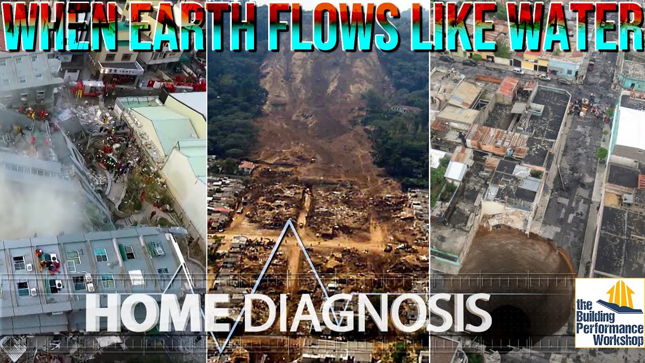 Geotechnics: Simulated Earthquakes, Landslides, Sinkholes & a Hail Cannon- Ep 306 of HOME DIAGNOSIS