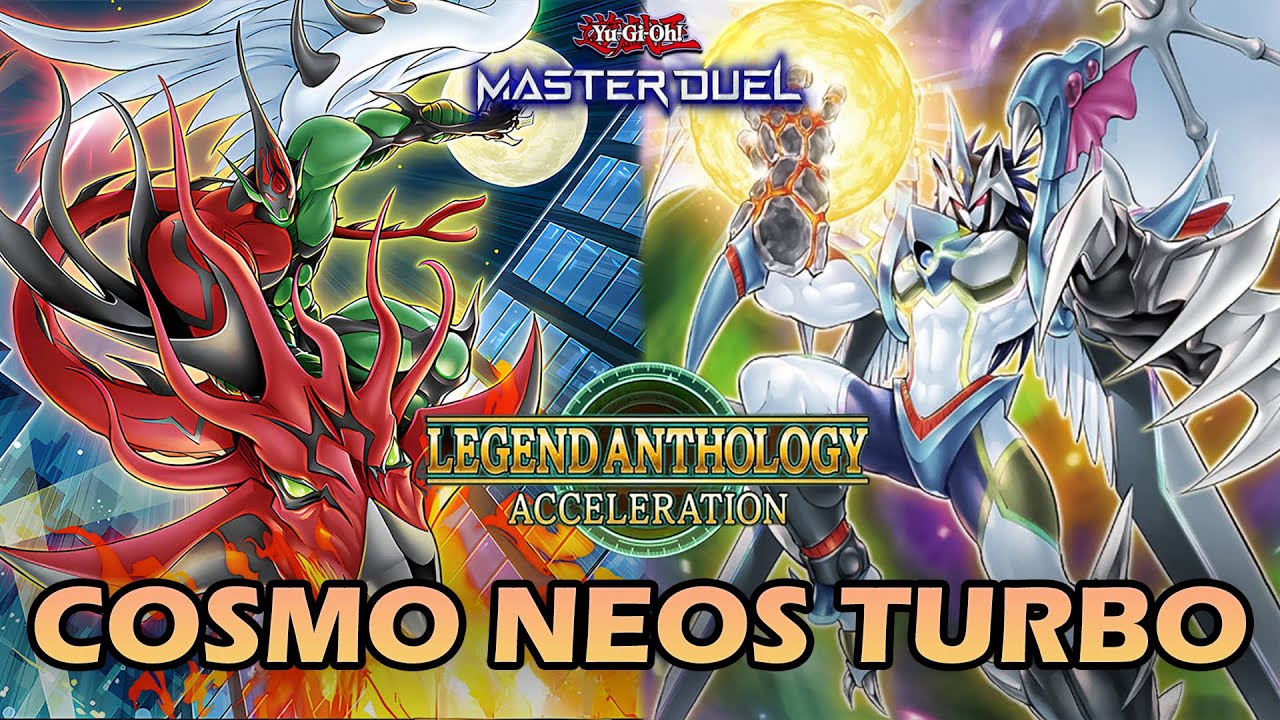 LOCKING MY OPPONENTS IN LEGEND ANTHOLOGY ACCELERATION WITH COSMO NEOS IN YUGIOH MASTER DUEL