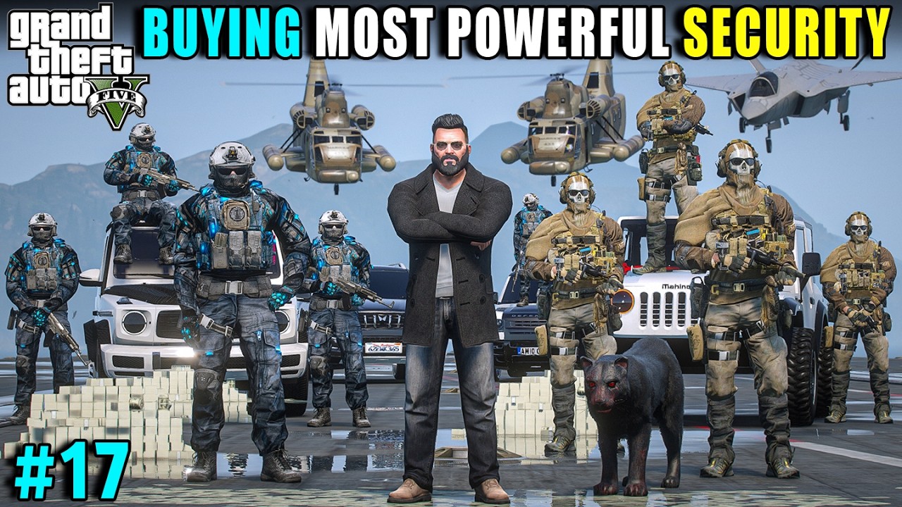 BUYING THE MOST POWERFUL SECURITY | GTA 5 GAMEPLAY #17 @TechnoGamerzOfficial