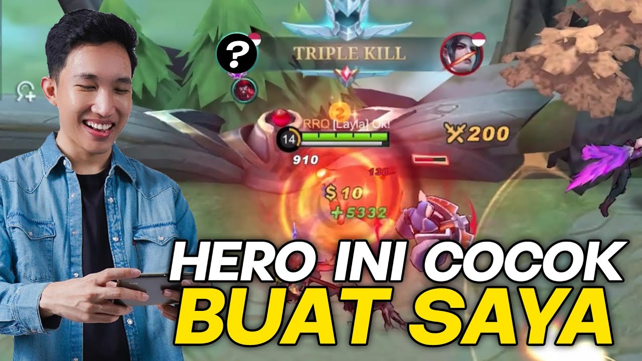 HERO BAKU HANTAM COCOK BANGET BUAT SAYA GUYS !! - Mobile Legends