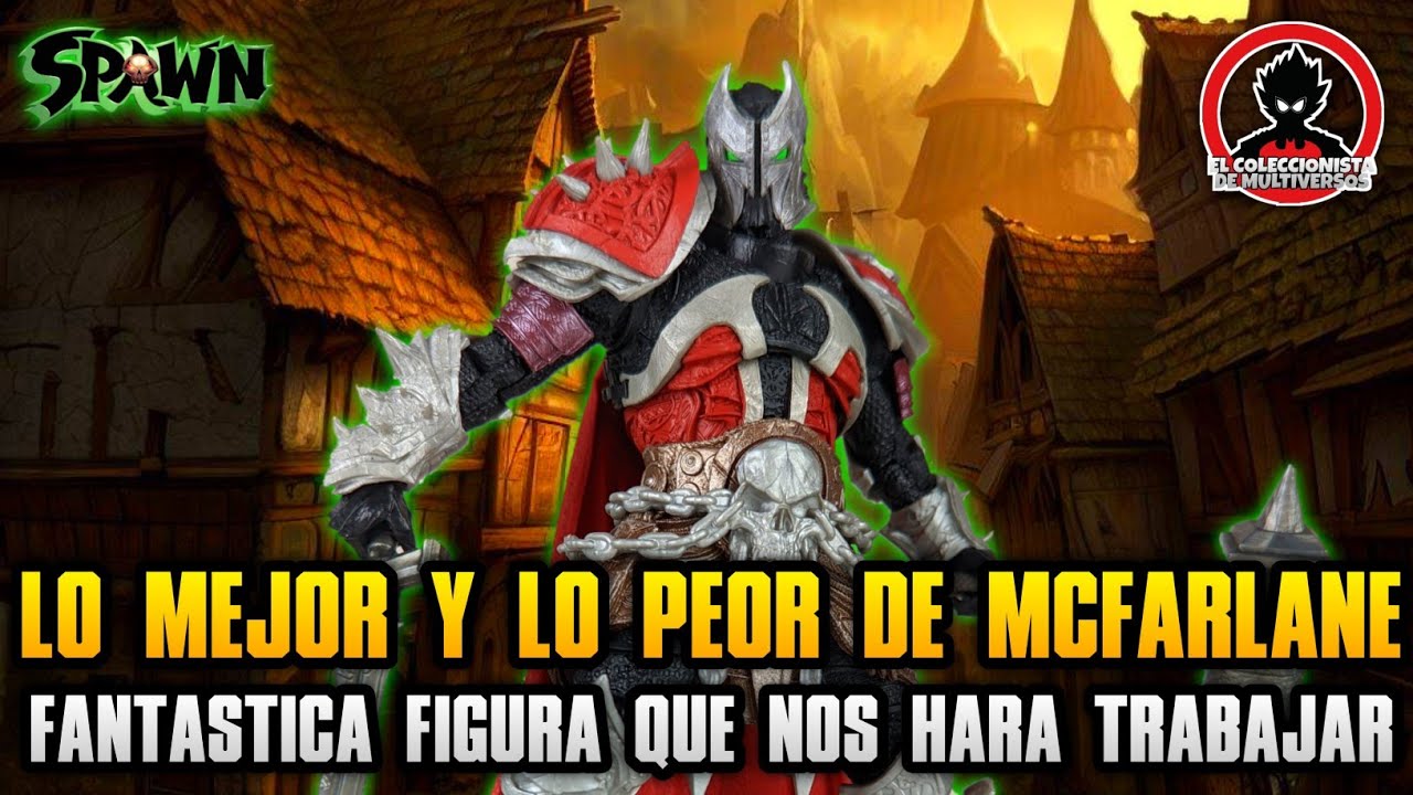 ⚔️MEDIEVAL SPAWN 🗡️ Spawn Universe McFarlane toys review en Español