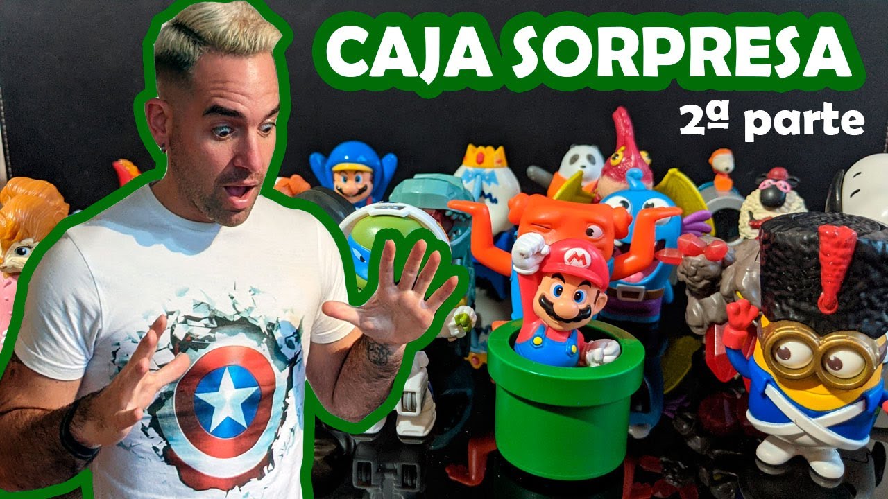 Caja SORPRESA 50 JUEGUETES Happy Meal McDonald's - 2ª parte