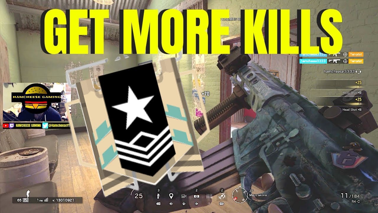 HOW TO GET MORE KILLS IN SIEGE(The Platinum Plays) - Rainbow Six Siege
