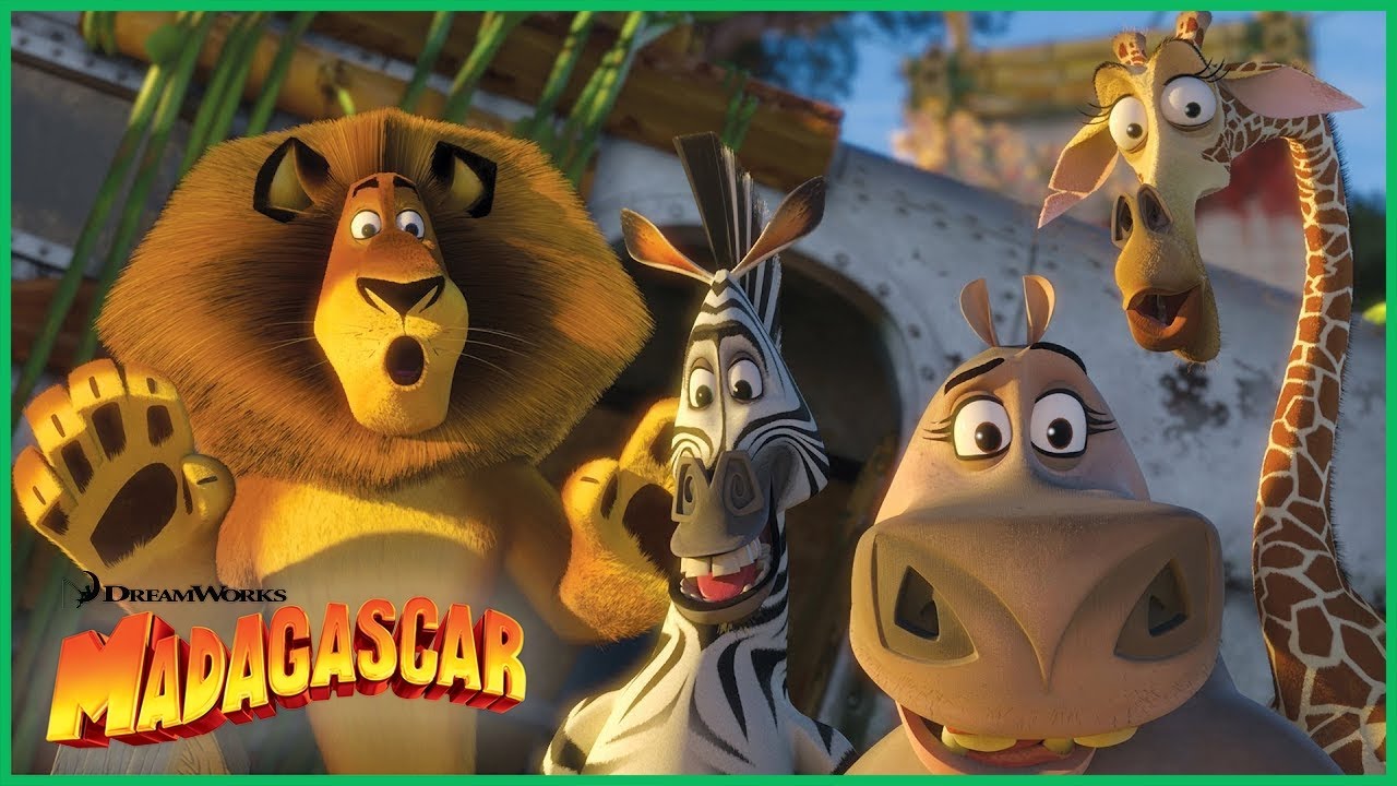 Melhores Momentos de Madagascar 2! 😲🌟 | DreamWorks Madagascar em Português