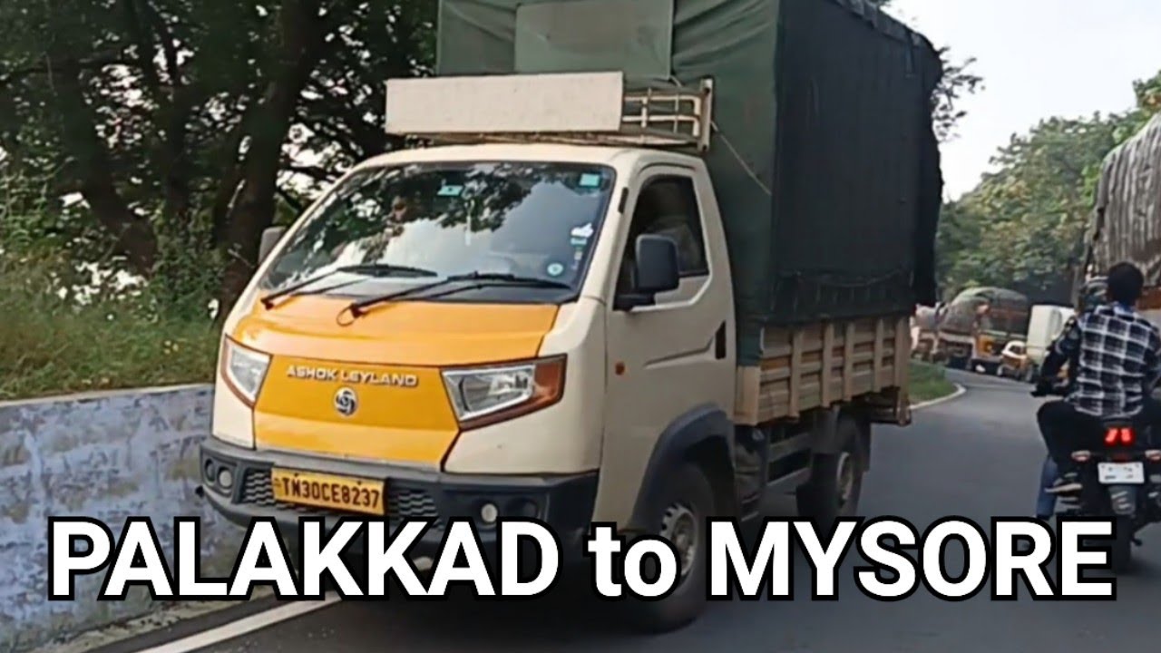 PALAKKAD to MYSORE Route Map| Sathyamangalam | Dhimpam | Chamarajanagar | Mysore