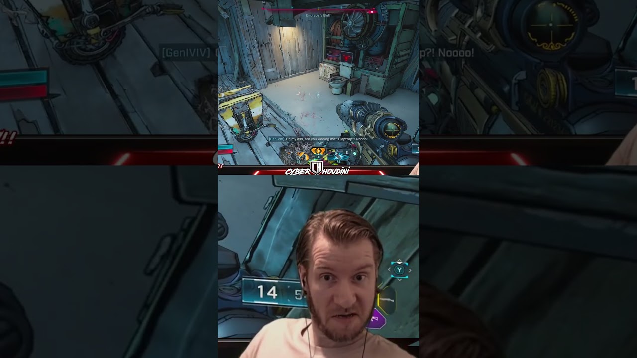 У Клэптрэпа появилась девушка #Borderlands4 #fyp | #cyberhoudini на #Twitch