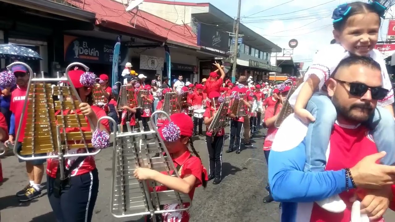 Desfile del Día de La Independencia Tres Ríos 15 de Setiembre del 2023 HD