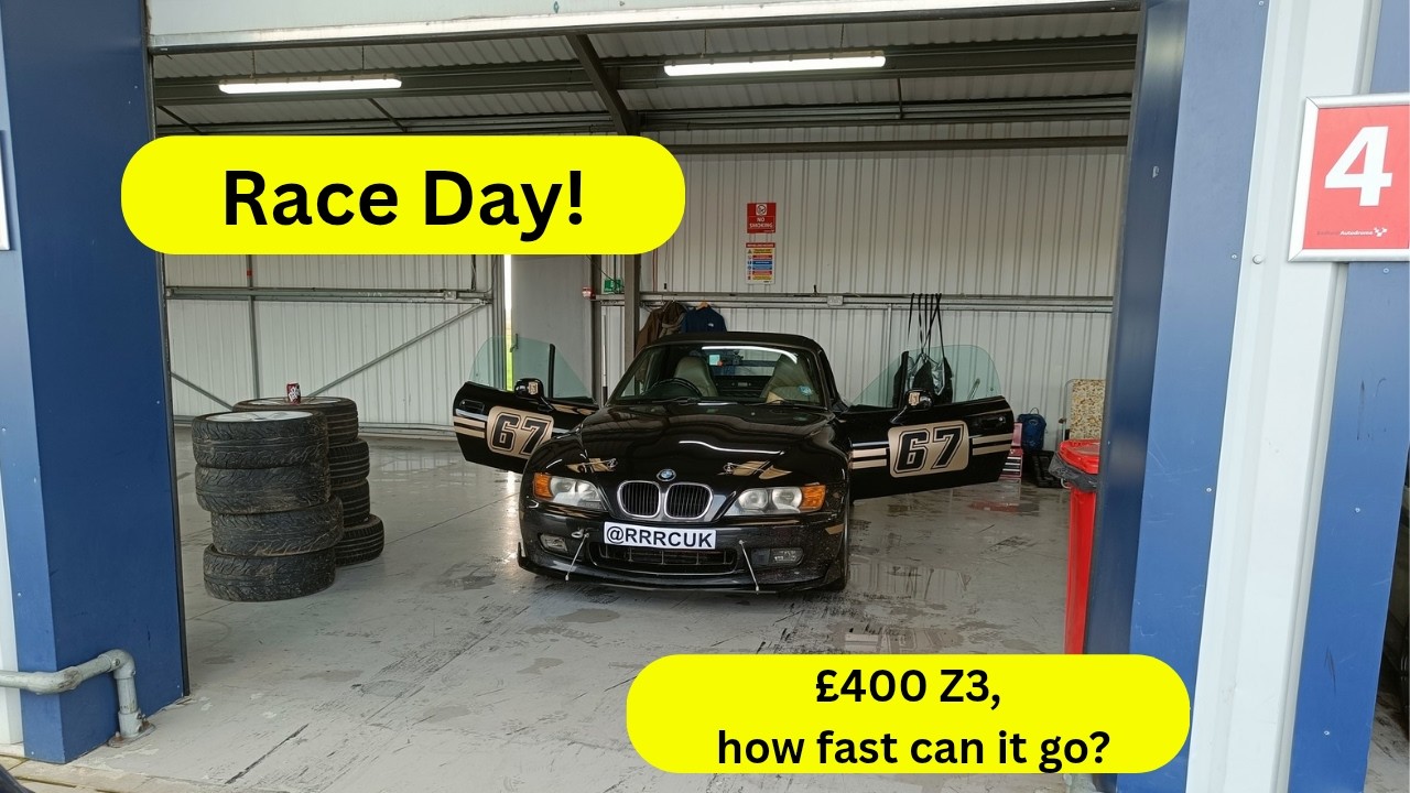 BMW Z3 Track Day fastest lap Bedford Autodrome. Onboard.