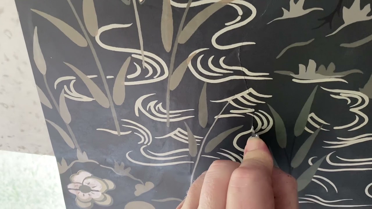 How to Wallpaper Around a Window - Spencer Colgan