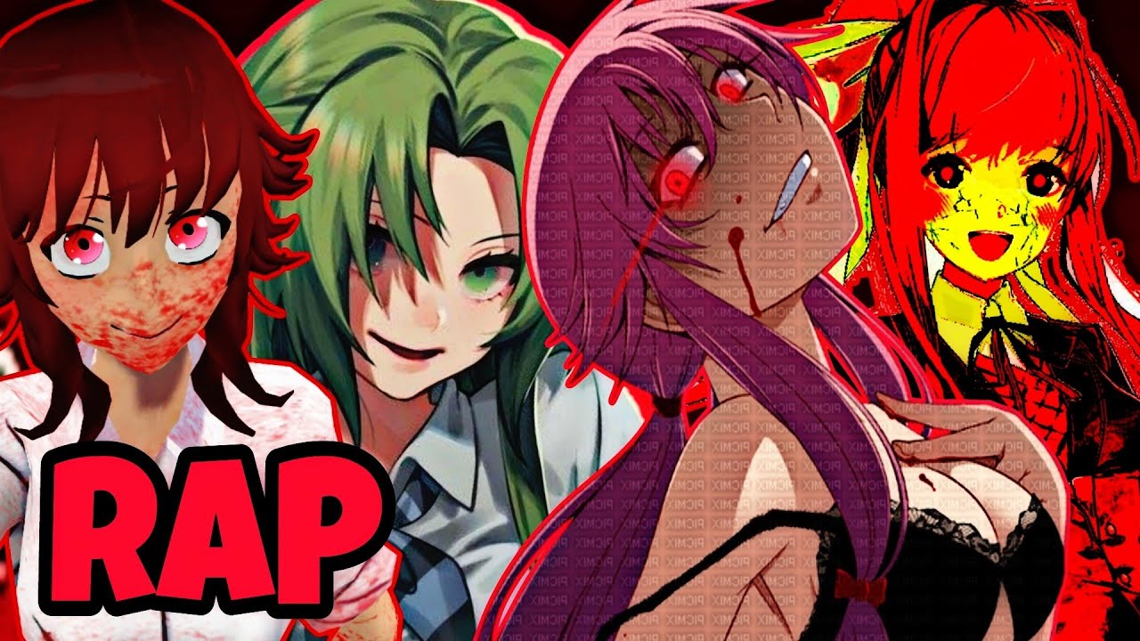 ♦️YANDERES RAP♦️|| Vol.1 (Anime/ Videojuego)