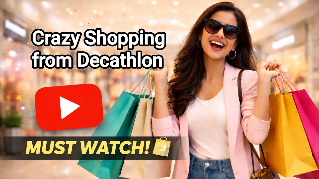 Crazy Shopping From Decathlon Dehradun 😎 