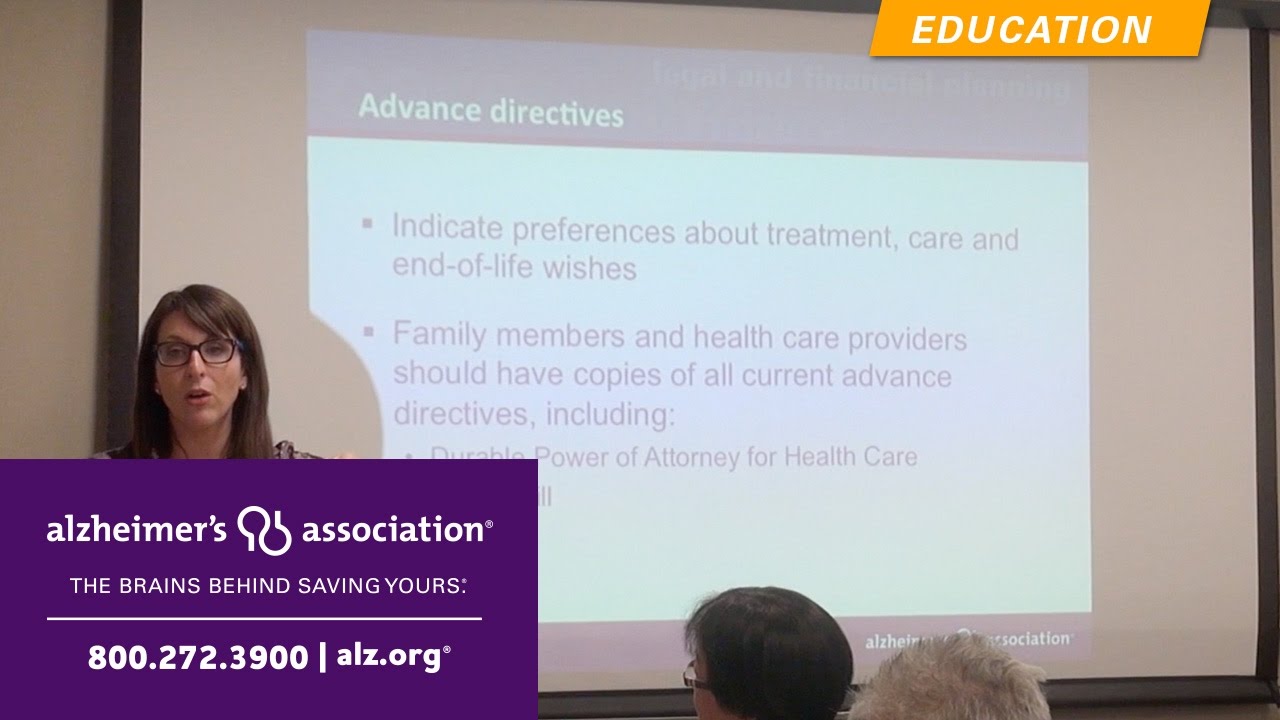 Caregiver Training: Legal Planning for Long Term Care