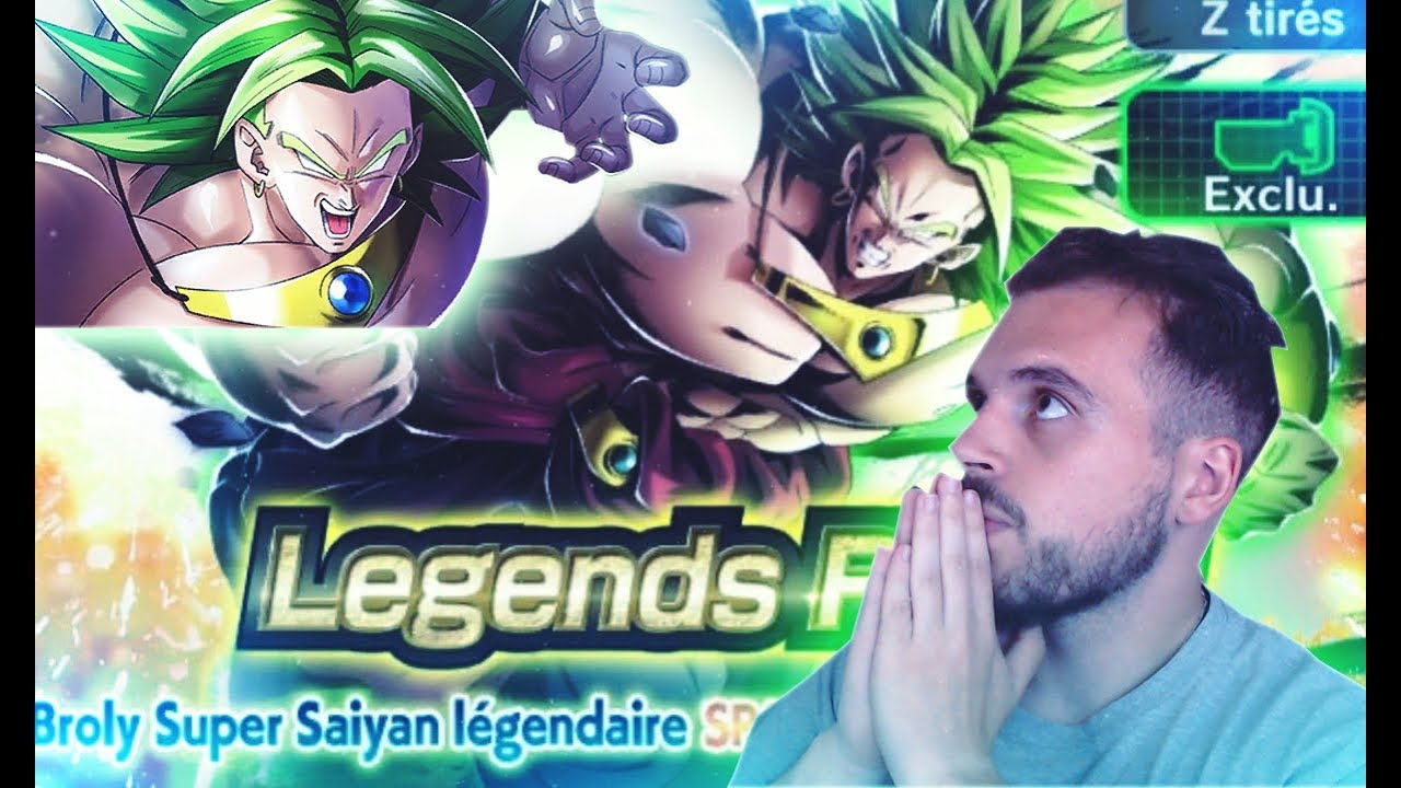 INVOCATION BROLY SPARKING DBLEGENDS ! QUE LA CHANCE SOIT AVEC MOI!! | DRAGON BALL LEGENDS FR