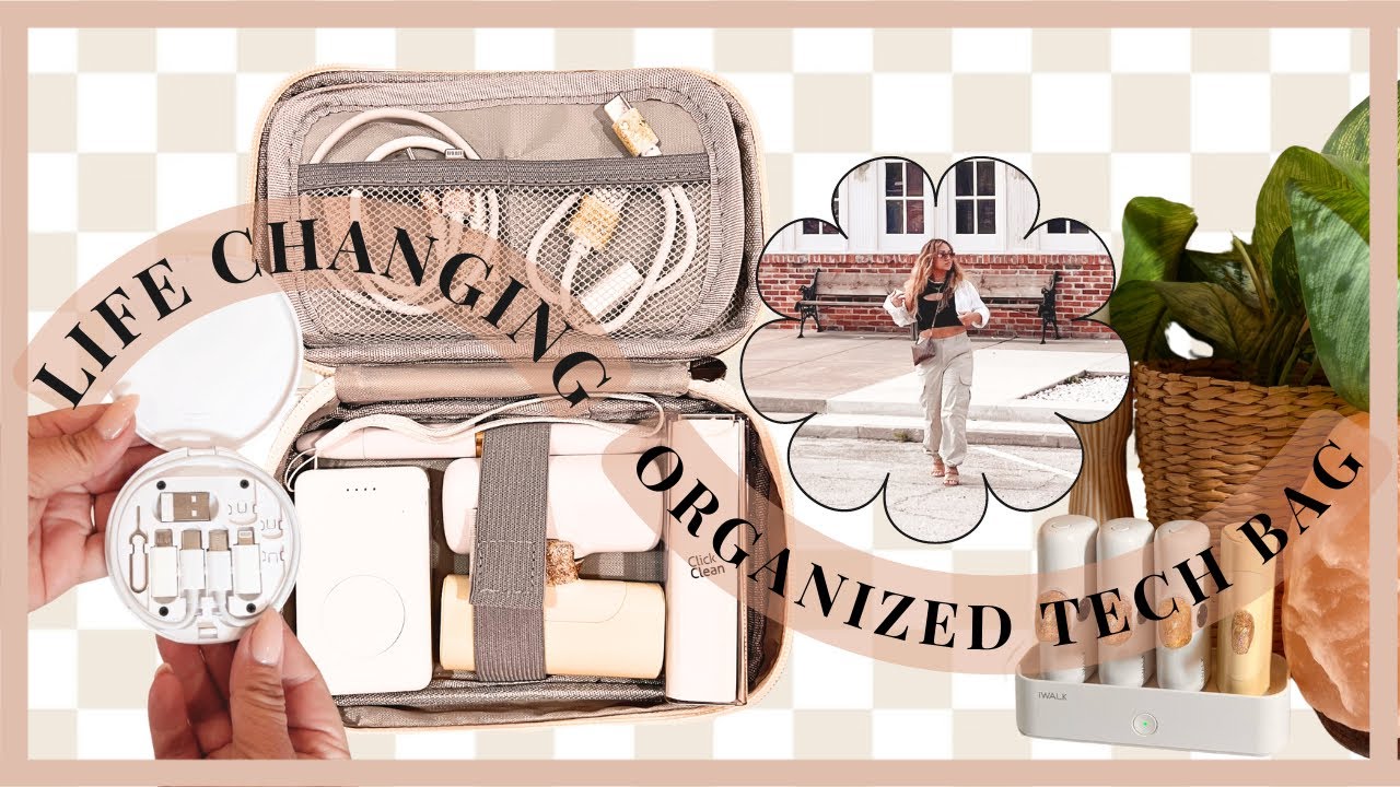 Life Changing Organized Tech Bag