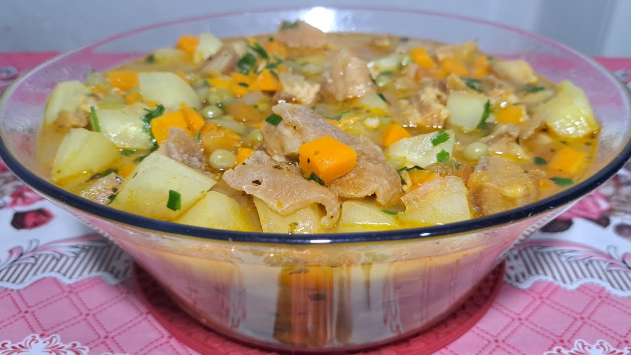 ✅SOPA DE MANDIOCA SIMPLES FÁCIL E MUITO SABOROSA!
