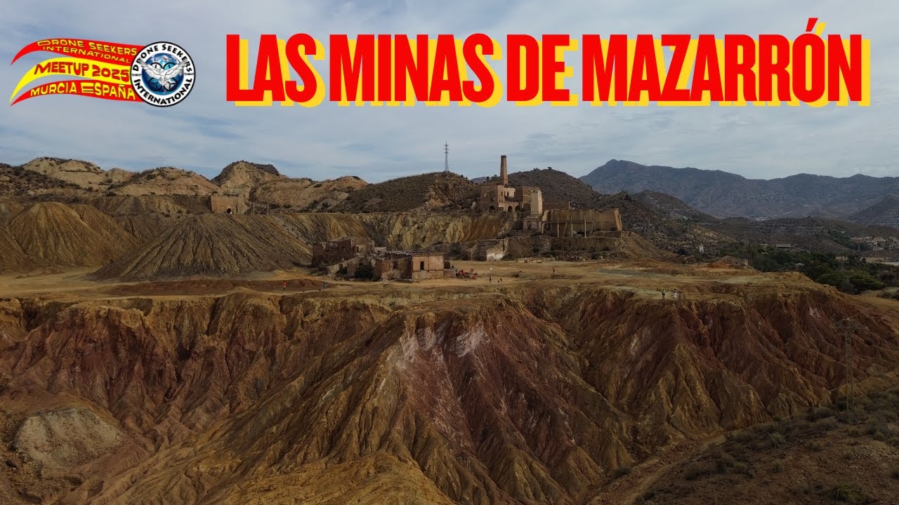 Las Minas de Mazarrón - Murcia 4K drone video