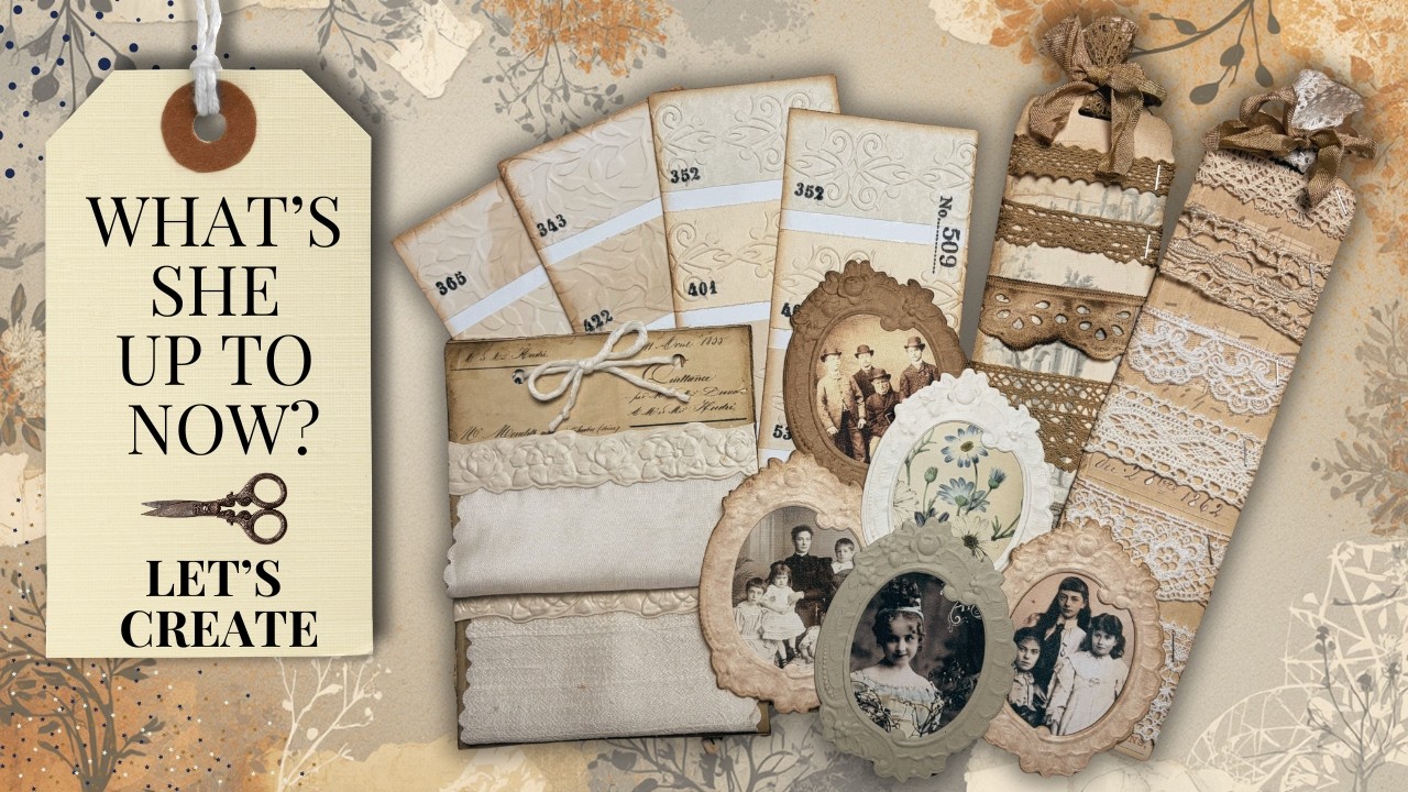MAKE EMBELLISHMENTS WITH EMBOSSED PAPERS