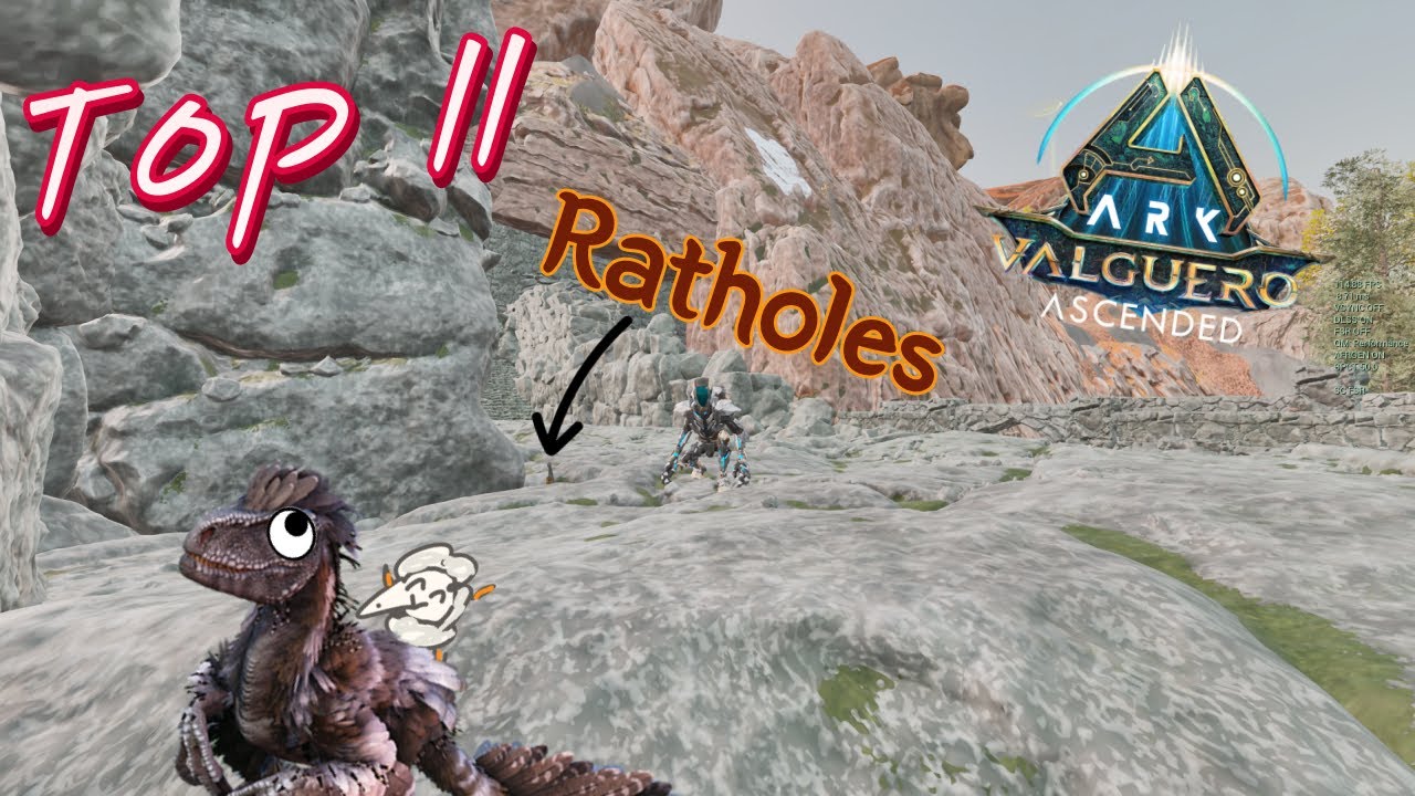 TOP 11 valguero Ratholes (ARK Survival Ascended)