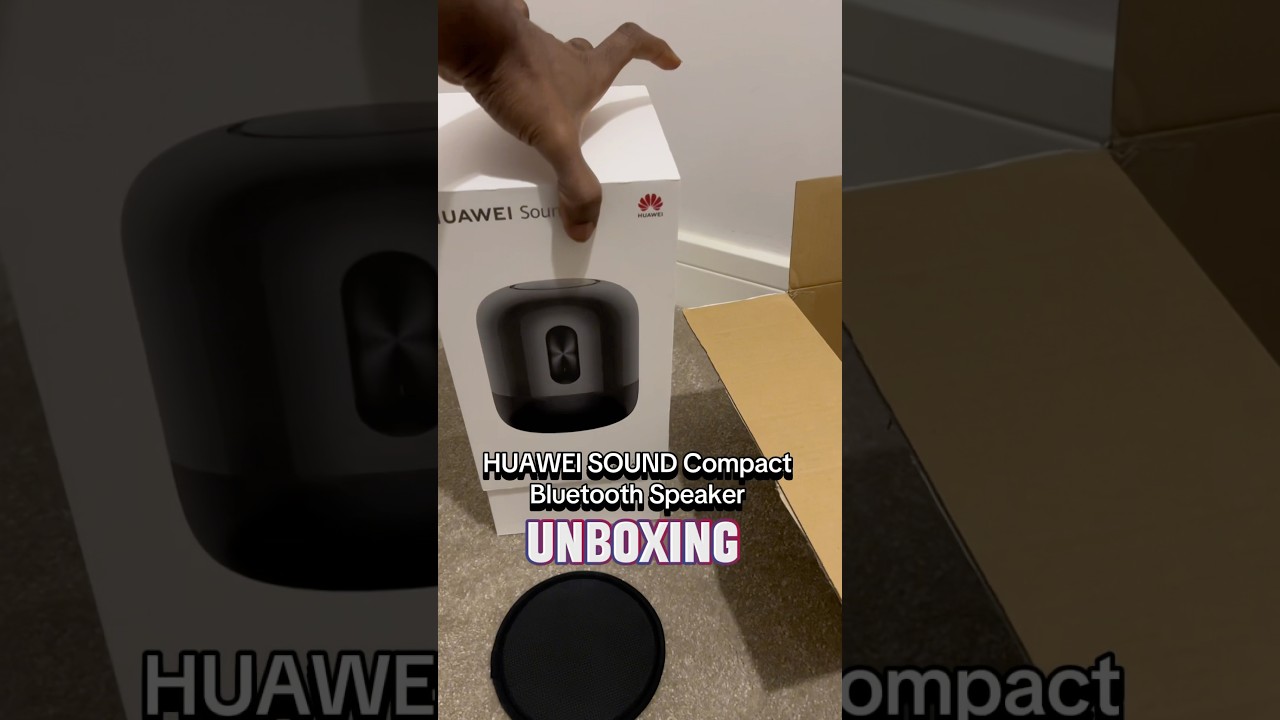 Huawei Sound Unbox & Sound Test #huawei #unboxing #soundtest #bass #smartdevices #bluetoothspeaker