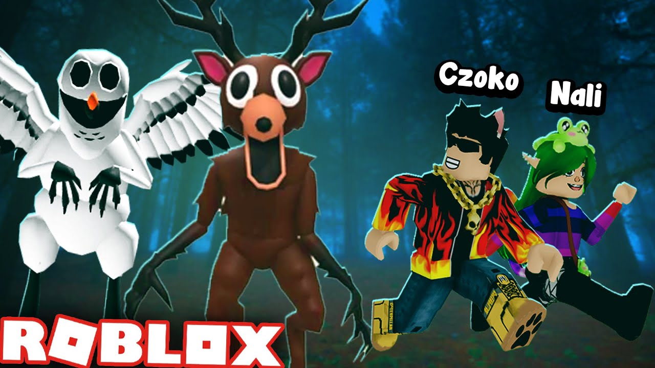przeżyliśmy DŁUŻEJ w 99 NOCY W LESIE w ROBLOX... *jeleń ma wspólnika*