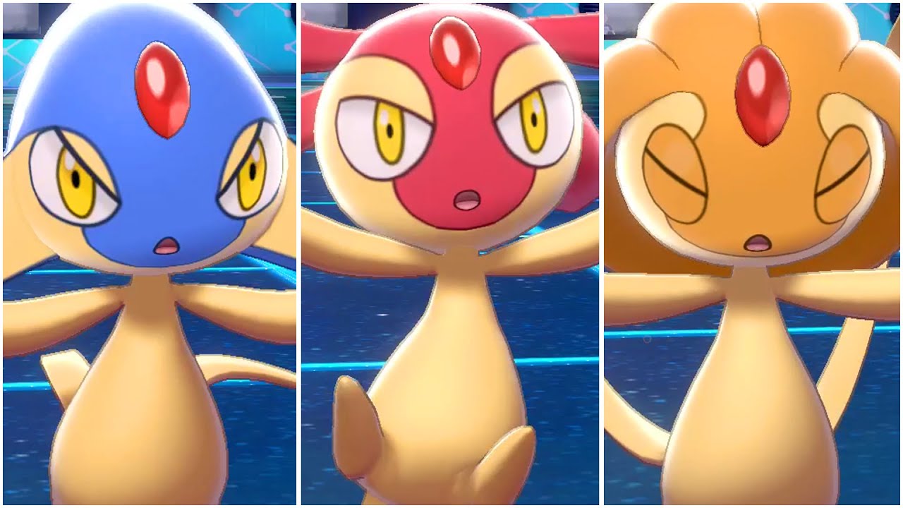 LAKE GUARDIANS THEME TEAM! Shiny Azelf, Mesprit, Uxie Moveset Pokemon