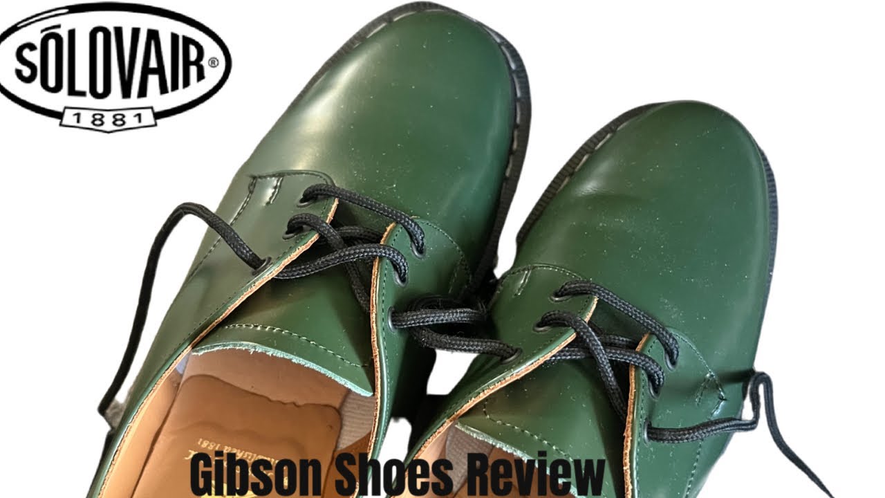 Обзор кроссовок Solovair Gibson Hi-Shine 3 Eyelet