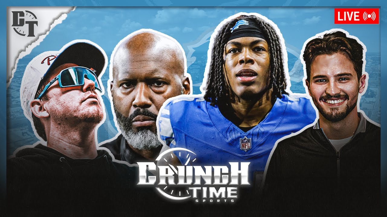 Detroit Lions Trending Free Agency Rumors & News! | Crunch Time Sports Show