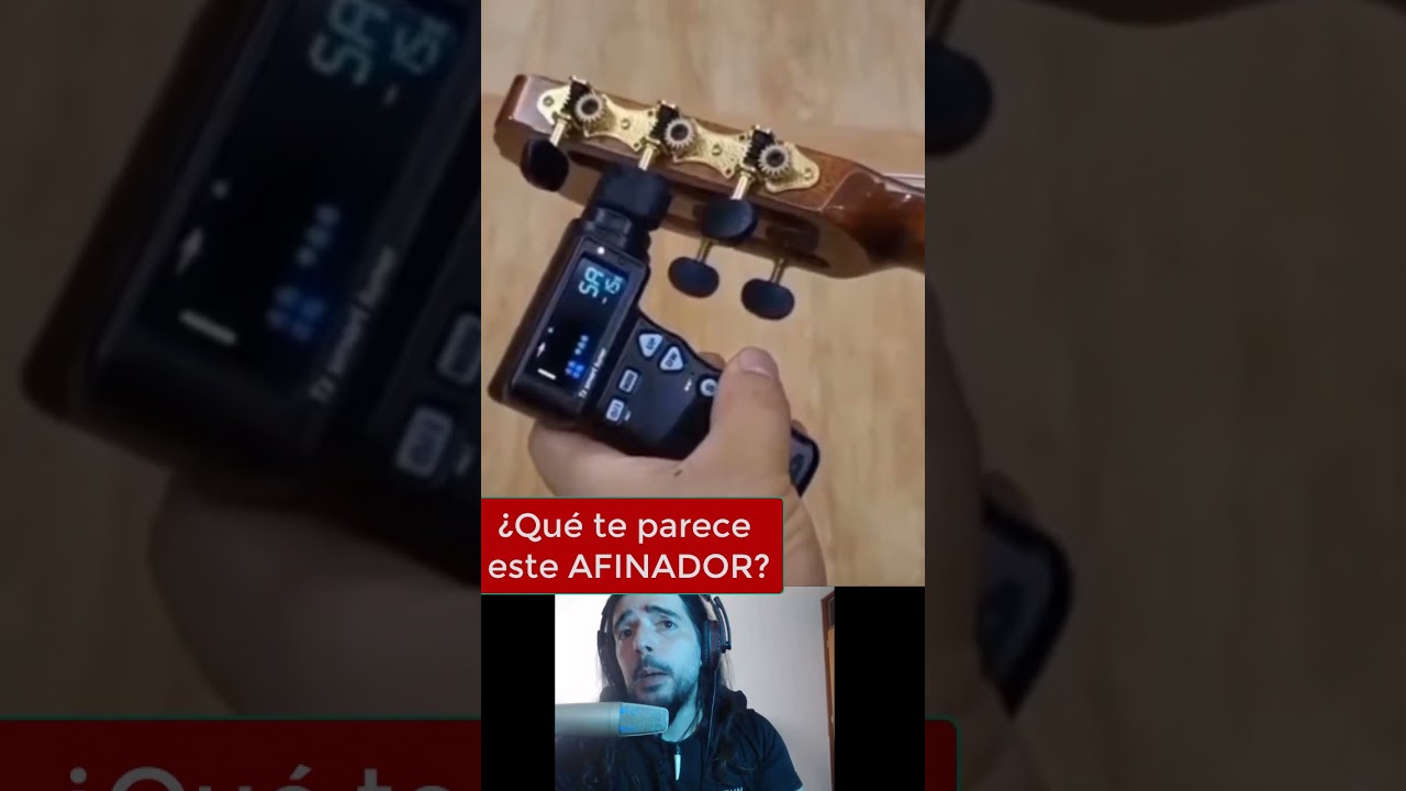 AFINADOR AUTOMÁTICO ¿Qué te Parece? #morosmylodon #guitarra #guitar