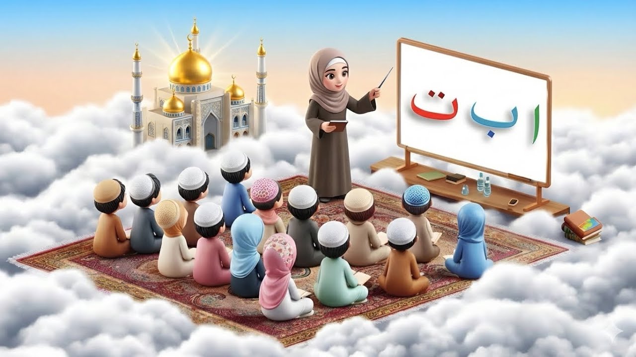 Alif Baa Song | 3D Cartoon | Poem For Kids | Aao Sikhen