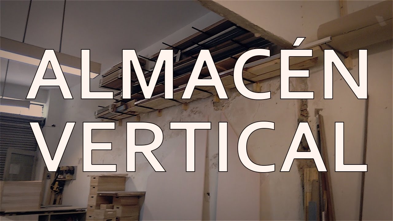 Estantes para almacenar madera y stock longitudinal