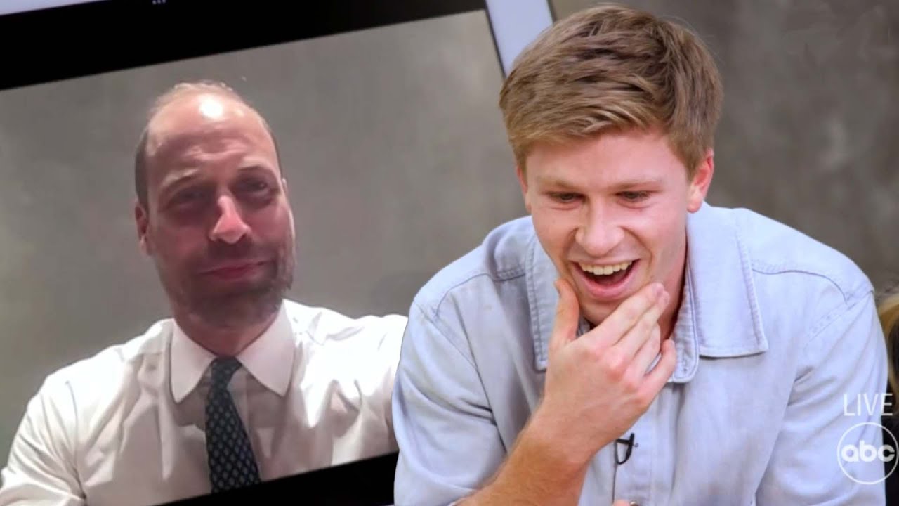 DWTS: Prince William SURPRISES Robert Irwin Before Emotional Performance