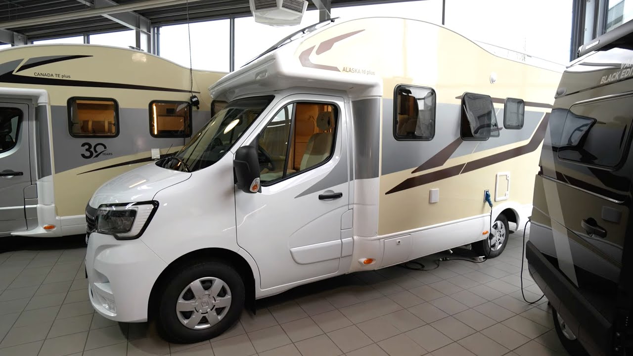 GÜNSTIGE GROSSE WOHNMOBILE 2023: Ahorn Alaska TD Plus FULL GFK.