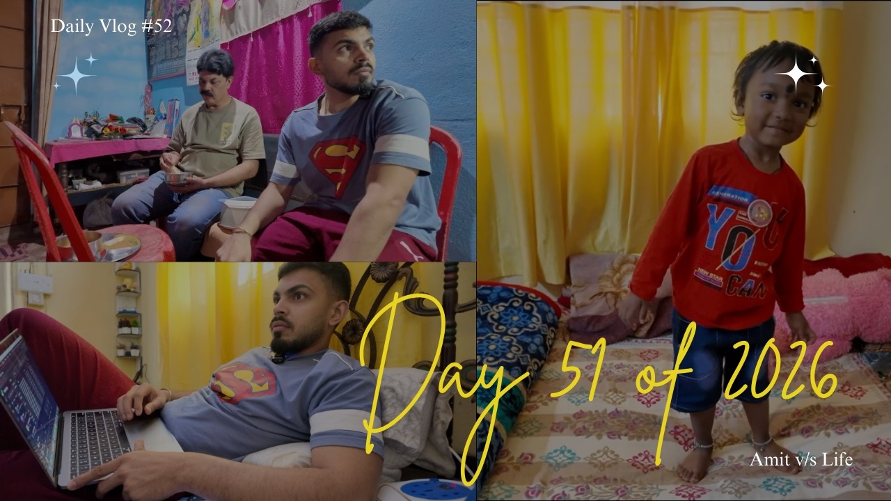 Baby Shark, Internet pe dependent kaam, aur khaana | Vlog 52 of Vlog 365