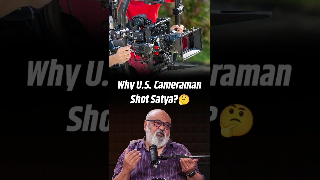 Why Ram Gopal Varma Trusted a U.S. Cameraman for Satya | Saurabh Shukla